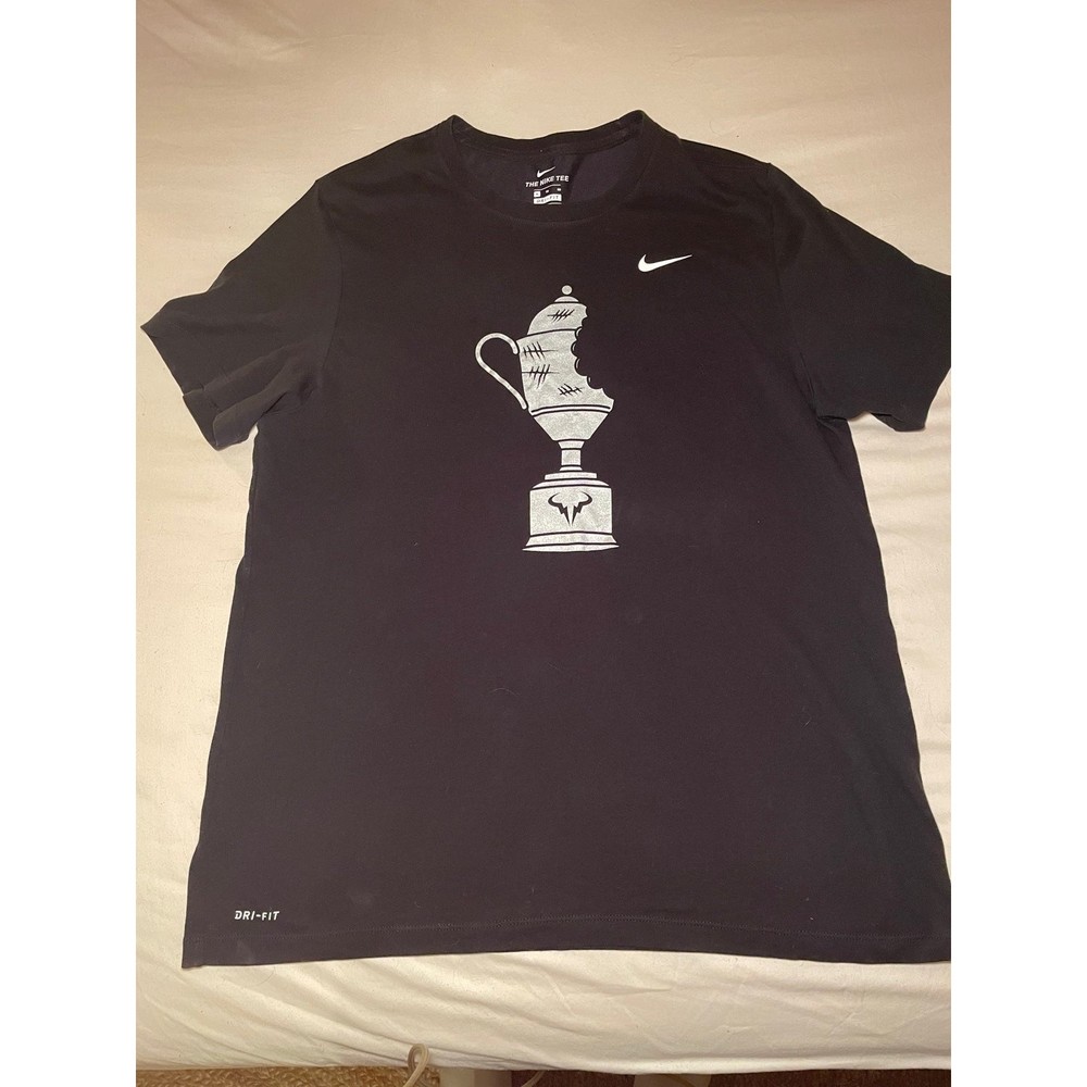 Nike Rafael Rafa Nadal French Open 20 Slams Tennis Shirt